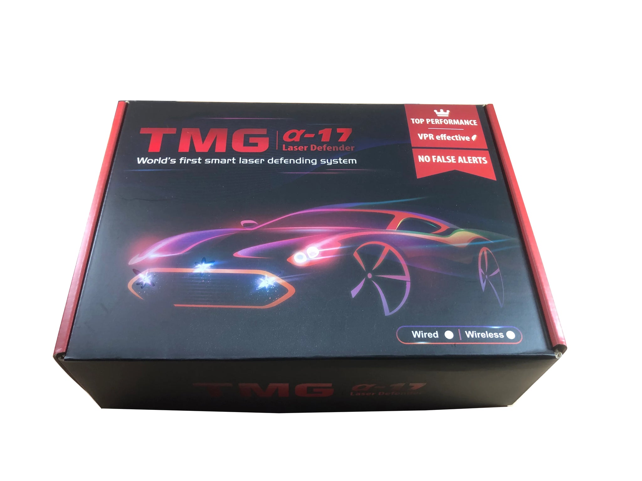 TMG Alpha-17 Laser Jammer Defense Quad System with Optional VPR Head