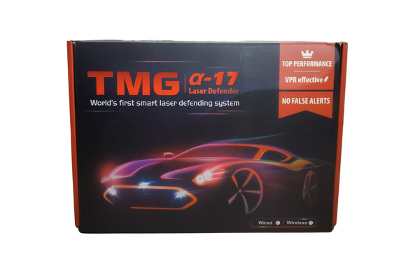TMG Alpha-17 Laser Jammer Defense Dual System With Optional VPR Head